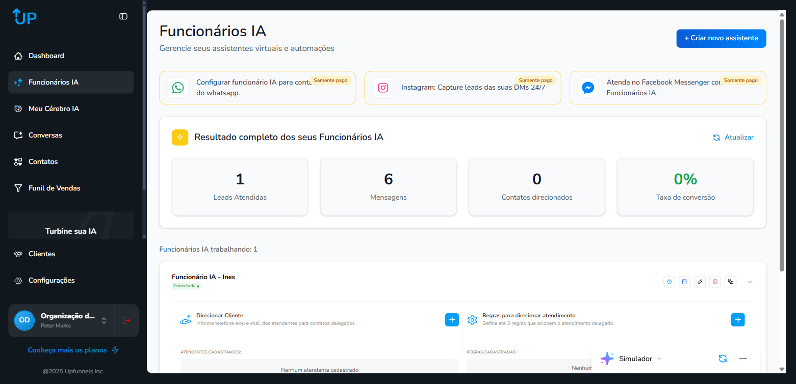 Detalhes do Funcionário IA