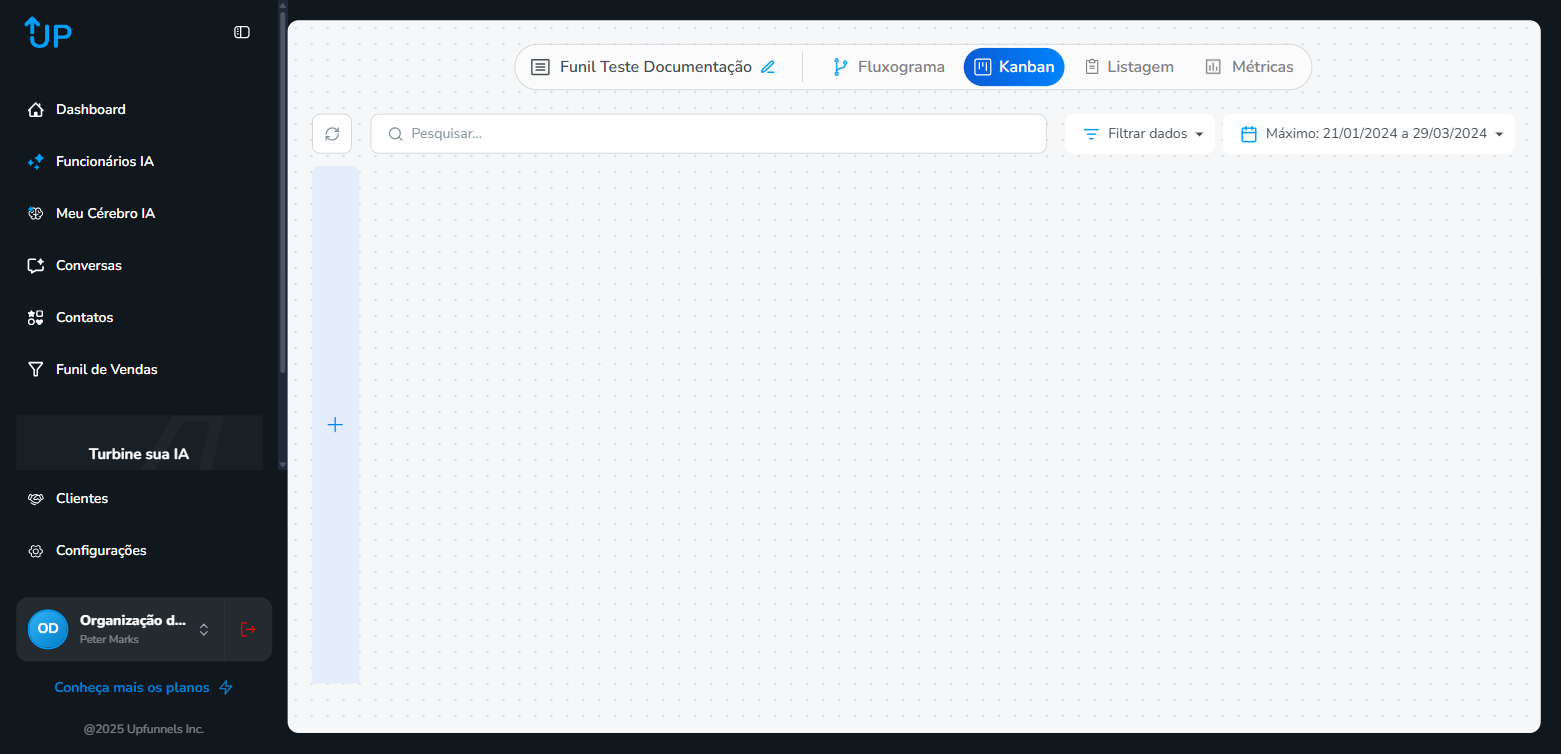 Aba Kanban  -  visão geral