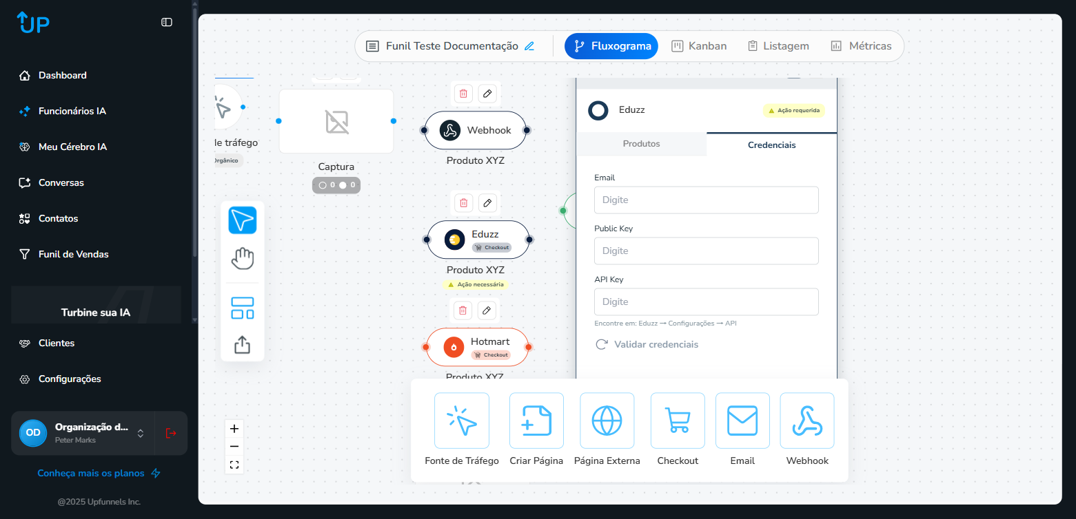 Eduzz  -  aba Credenciais